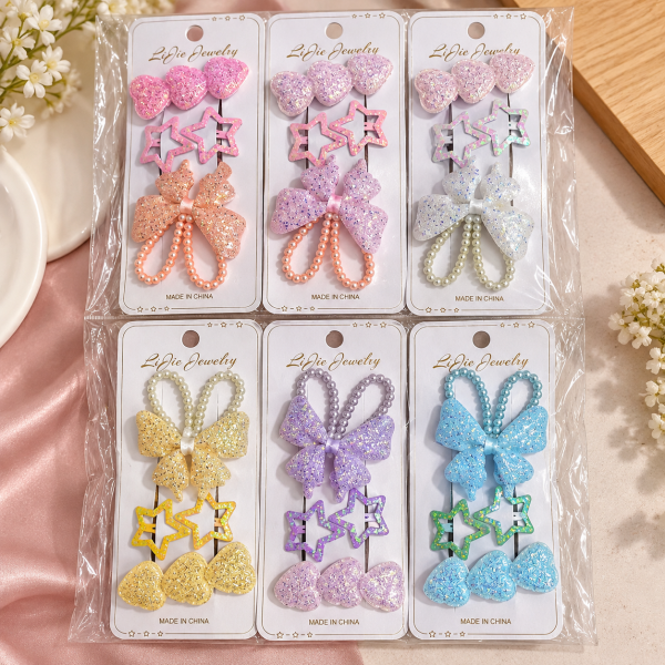 Fashion Alley Hair Pin For Kids Pack Of 12 Card 