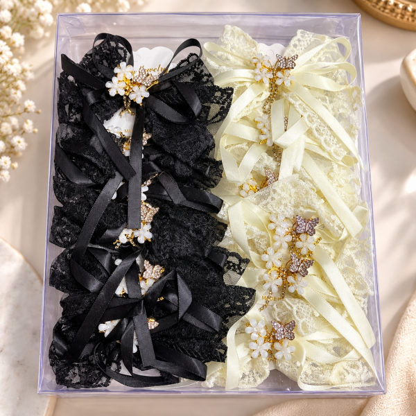 Fashion Alley Bow design hair pins for women pack of 12