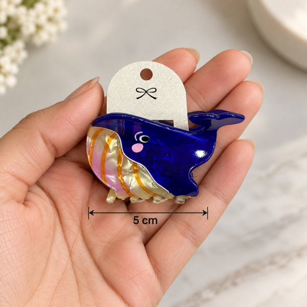 Fashion Alley 8 Cm Evil Eye Hair Claw For Women Pack Of 12