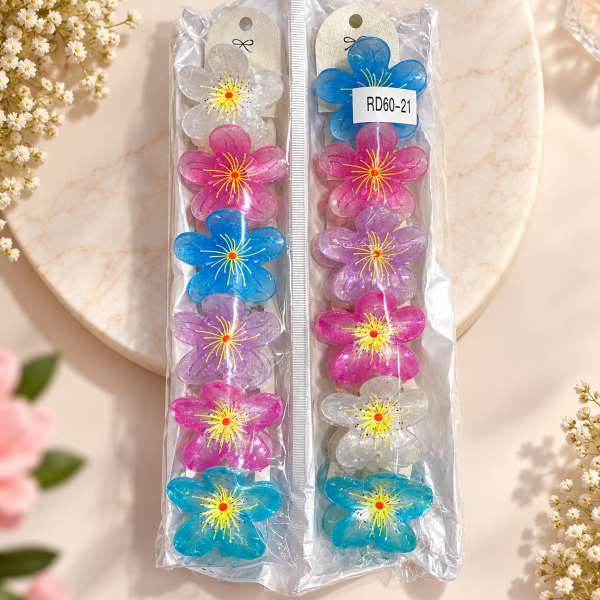 Fashion Alley 7Cm Hair Claw for women Pack of 12