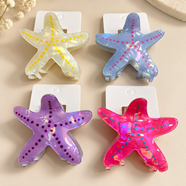 Fashion Alley 6Cm Hair Claw for women Pack of 12 