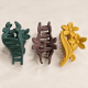 Fashion Alley 8 Cm Matt Hair Claw For Women Pack Of 12 Pc