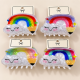 Fashion Alley 9 Cm Shine Hair Claw For Women Pack Of 12