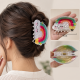 Fashion Alley 9 Cm Shine Hair Claw For Women Pack Of 12