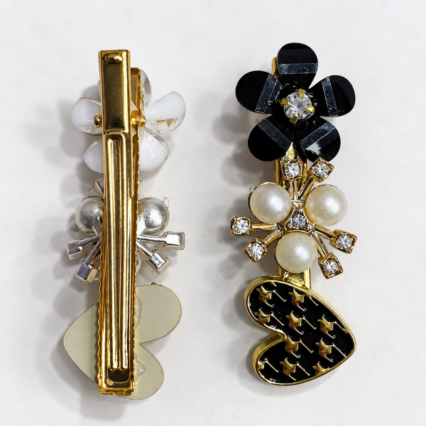 Fashion Alley heart Design Hair Pin For women Pack Of 24 Pc
