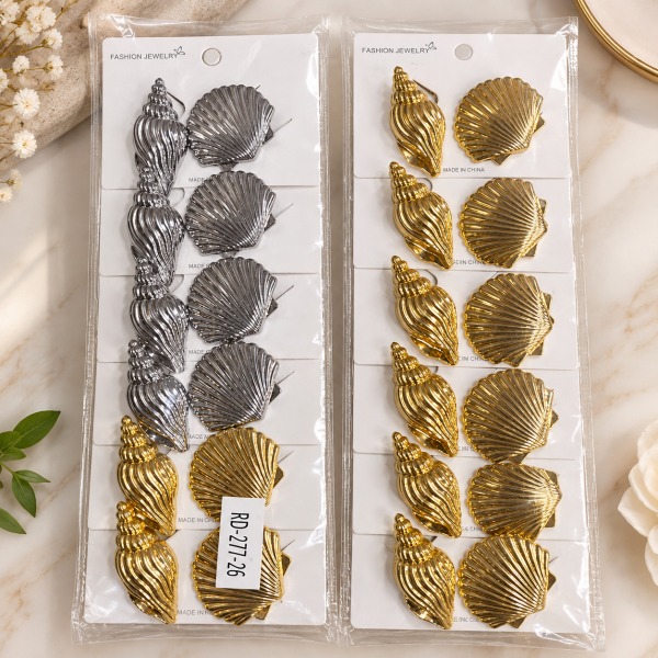 Fashion Alley Metal Hair Pins For Women Pack Of 24 Pc
