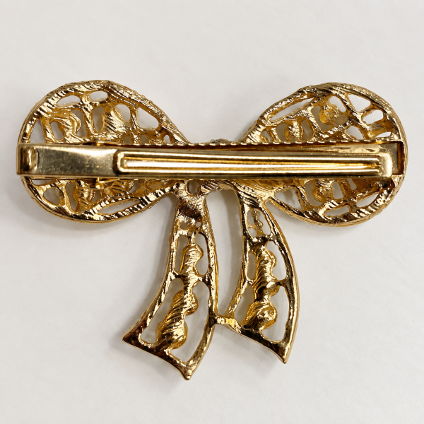 Fashion Alley Metal Bow Pin For Women Pack Of 12 Pc
