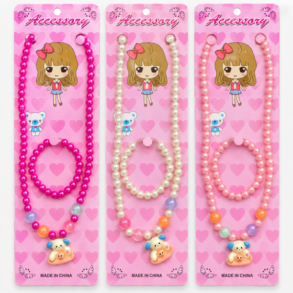 Fashion Alley Assorted Design Necklace Set Gift Combo For Kids Pack Of 12 Set 