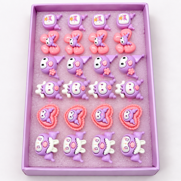 Fashion Alley Ring Set For Kids Pack Of 24 Pc