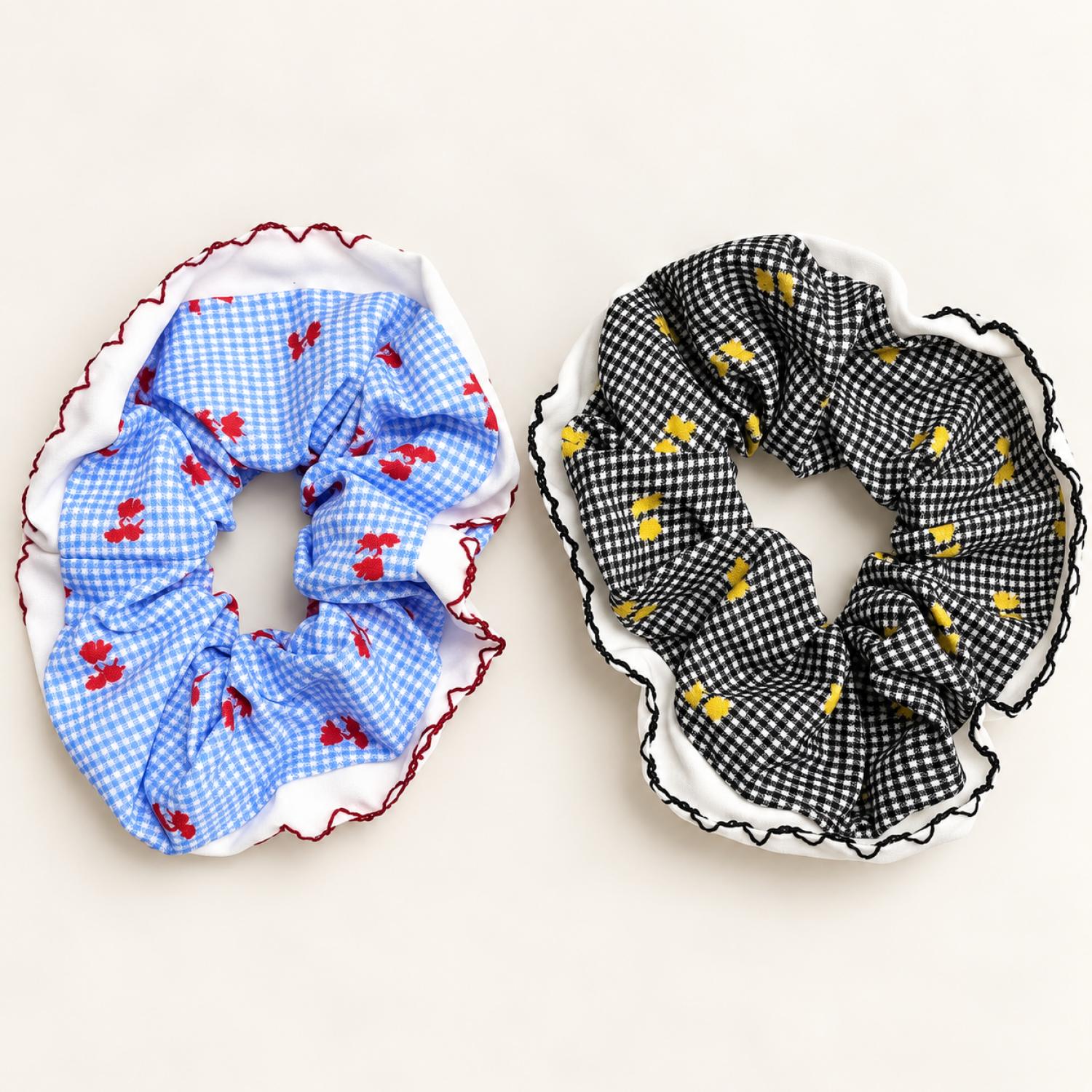 Fashion Alley Hair Scrunchie For Women Pack Of 12 Pc