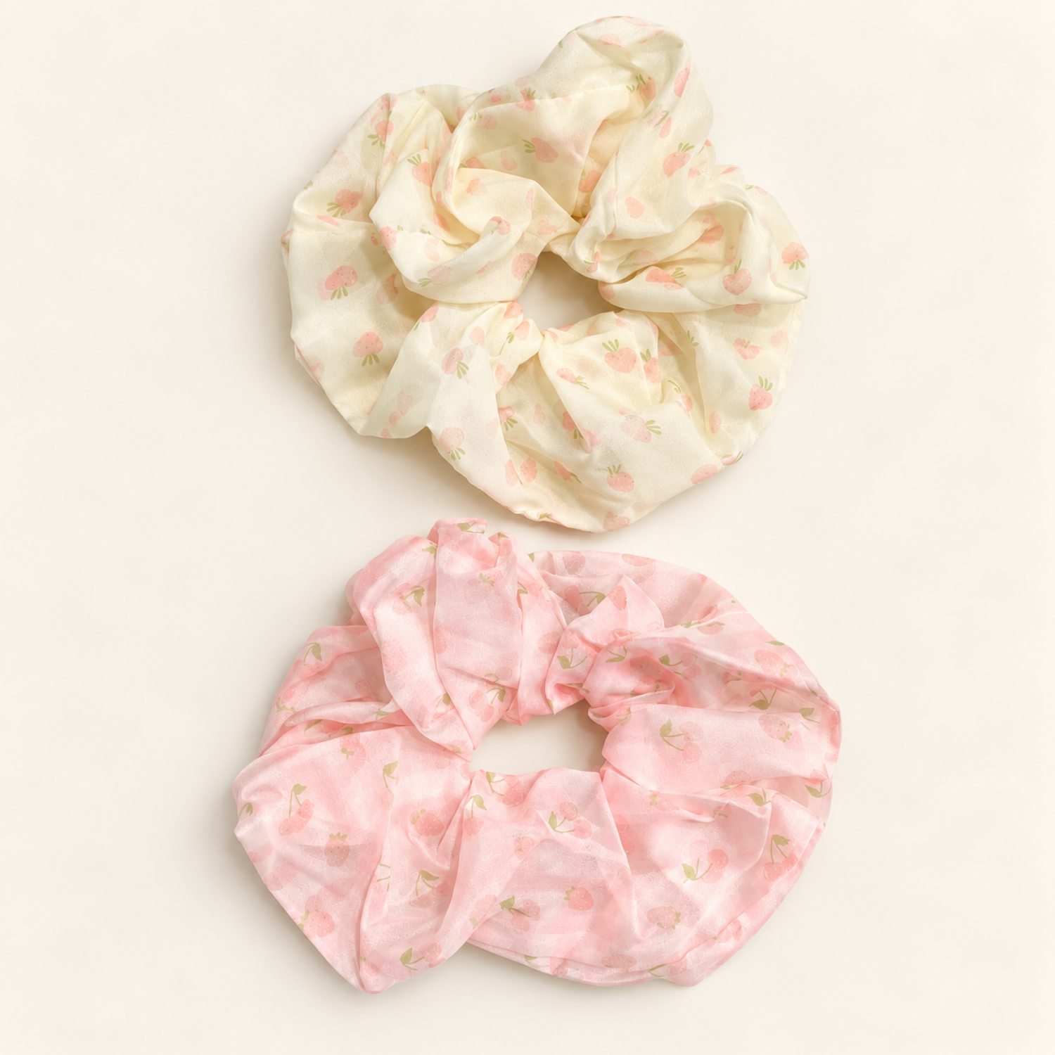 Fashion Alley Hair Scrunchie For Women Pack Of 12 Pc