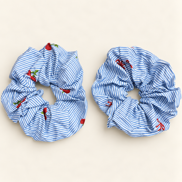 Fashion Alley Hair Scrunchie For Women Pack Of 12 Pc