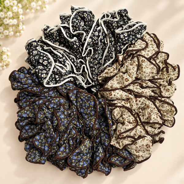 Fashion Alley Hair Scrunchie For Women Pack Of 100 Pc