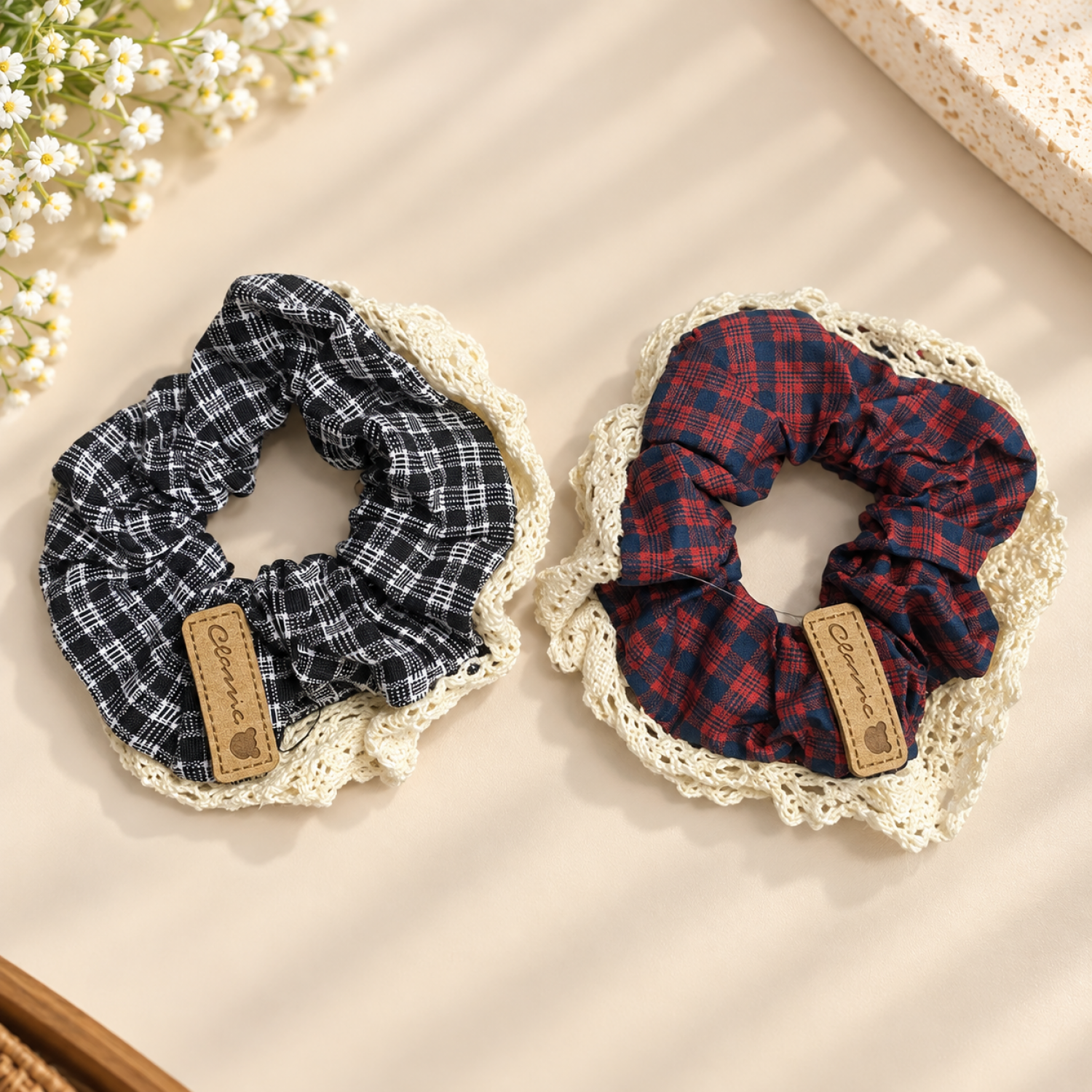 Fashion Alley Hair Scrunchies For Women Pack Of 12
