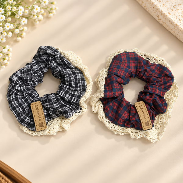 Fashion Alley Hair Scrunchies For Women Pack Of 12