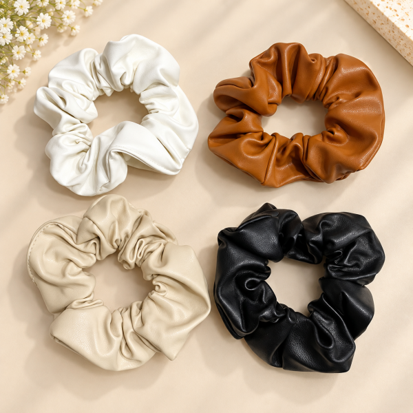 Fashion Alley Hair Scrunchies For Women Pack Of 12