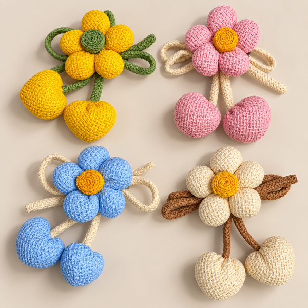 Fashion Alley sunflower Design Hair Pin For women Pack Of 12 Pc