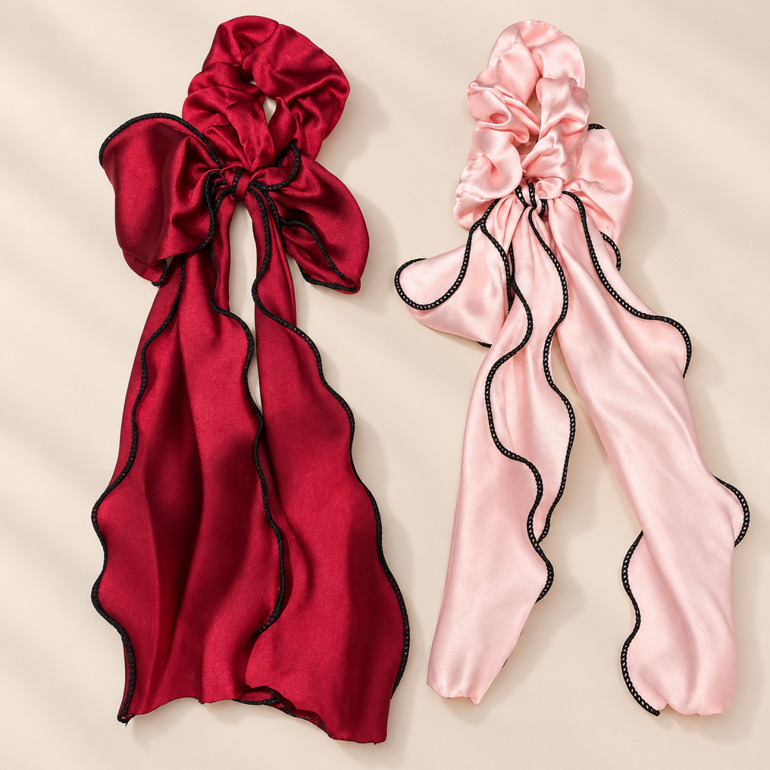 Fashion Alley Hair Scrunchies For Women Pack Of 12 