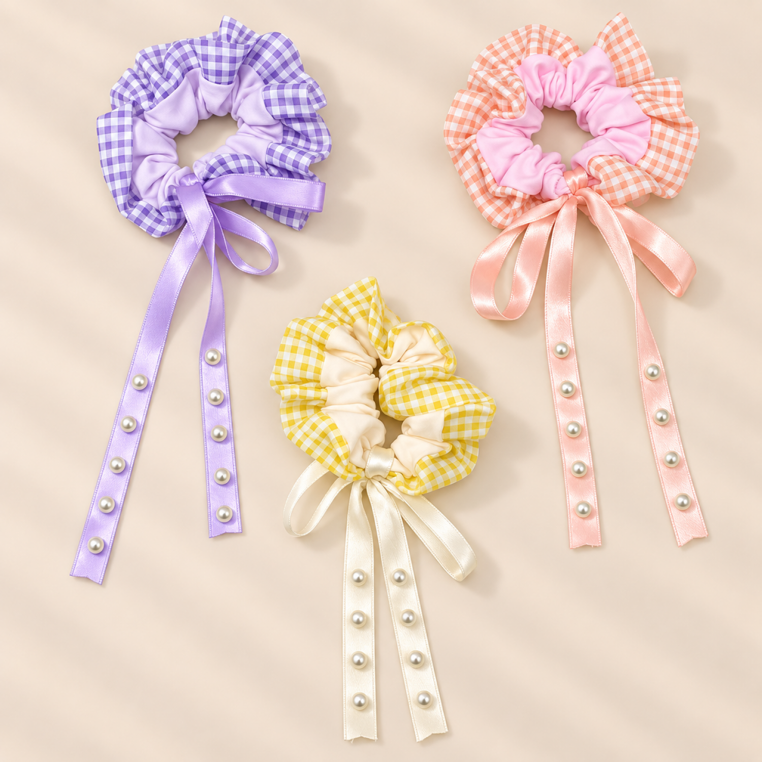 Fashion Alley Hair Scrunchies For Women Pack Of 12 