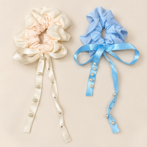 Fashion Alley Hair Scrunchies For Women Pack Of 12 