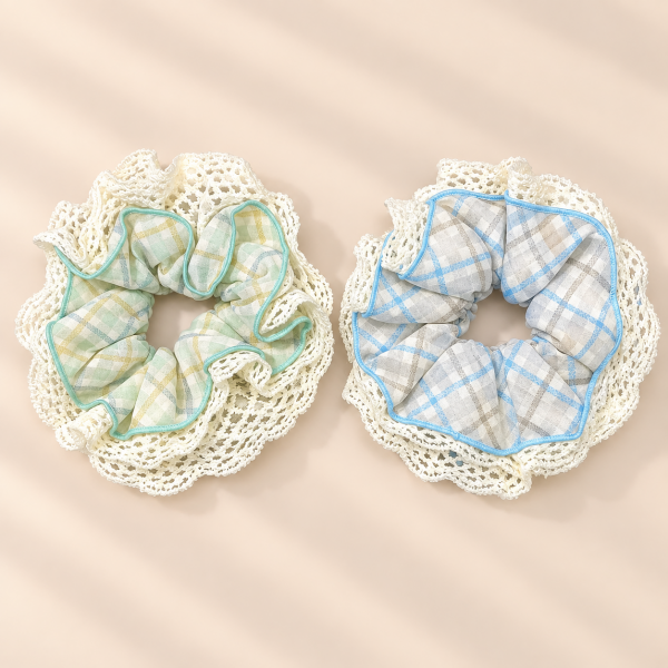 Fashion Alley Hair Scrunchies For Women Pack Of 12 