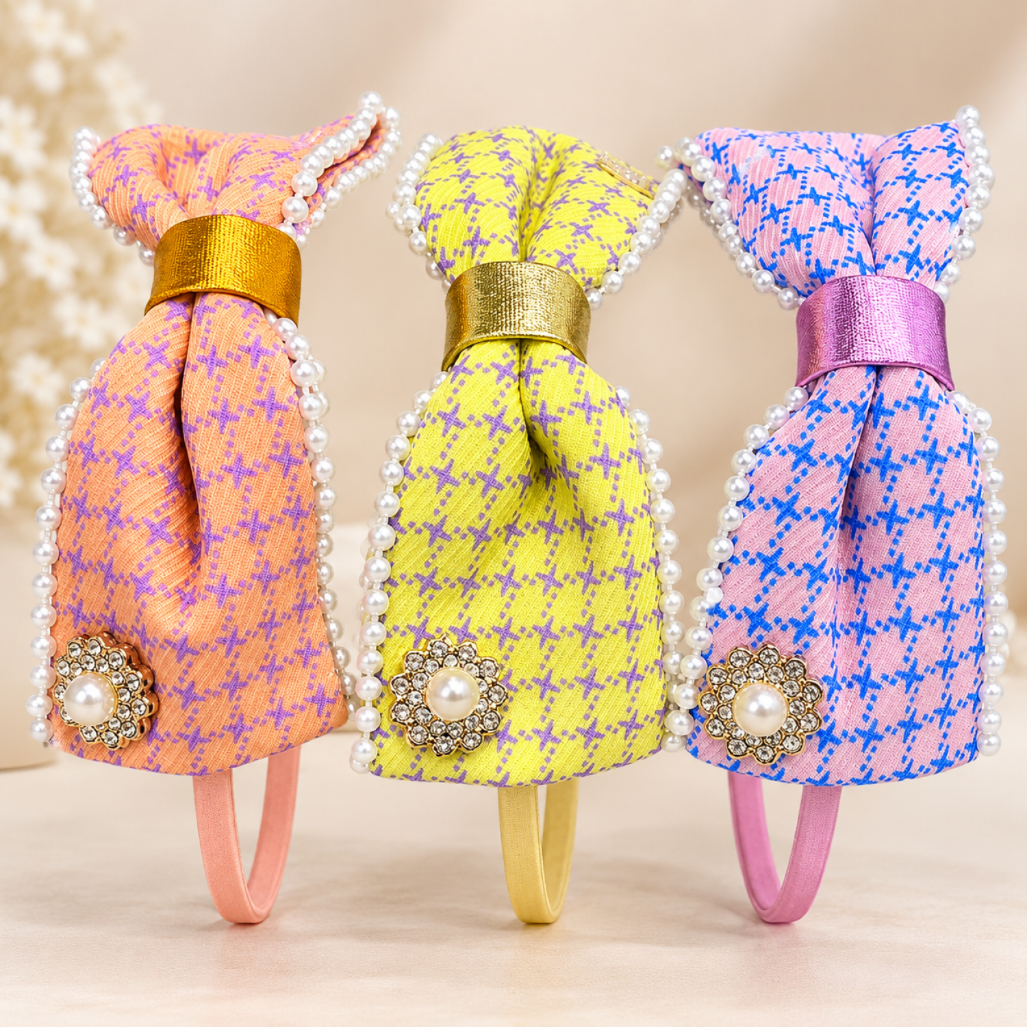fashion alley hair band for kids pack of 12 pcs