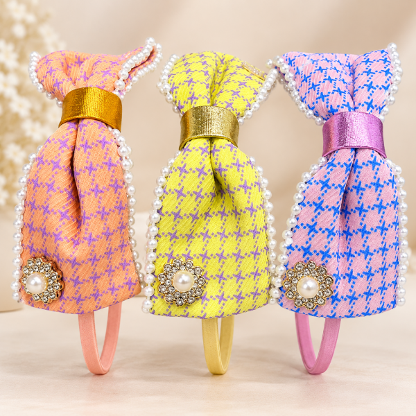 fashion alley hair band for kids pack of 12 pcs