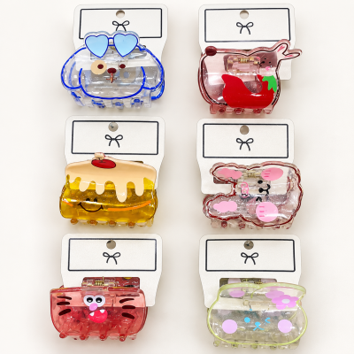Fashion Alley  6 Cm Hair Claw For Women Pack Of 12 Pc