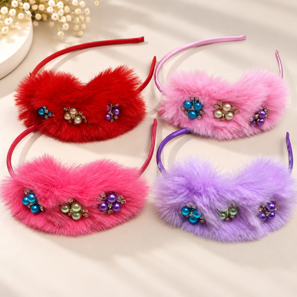 Fashion Alley Hair Band For Kids Pack Of 12 Pc 