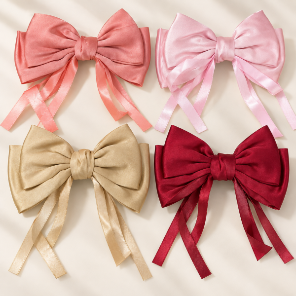 Fashion Alley Bow Hair Pin For Women Pack Of 12 Pc