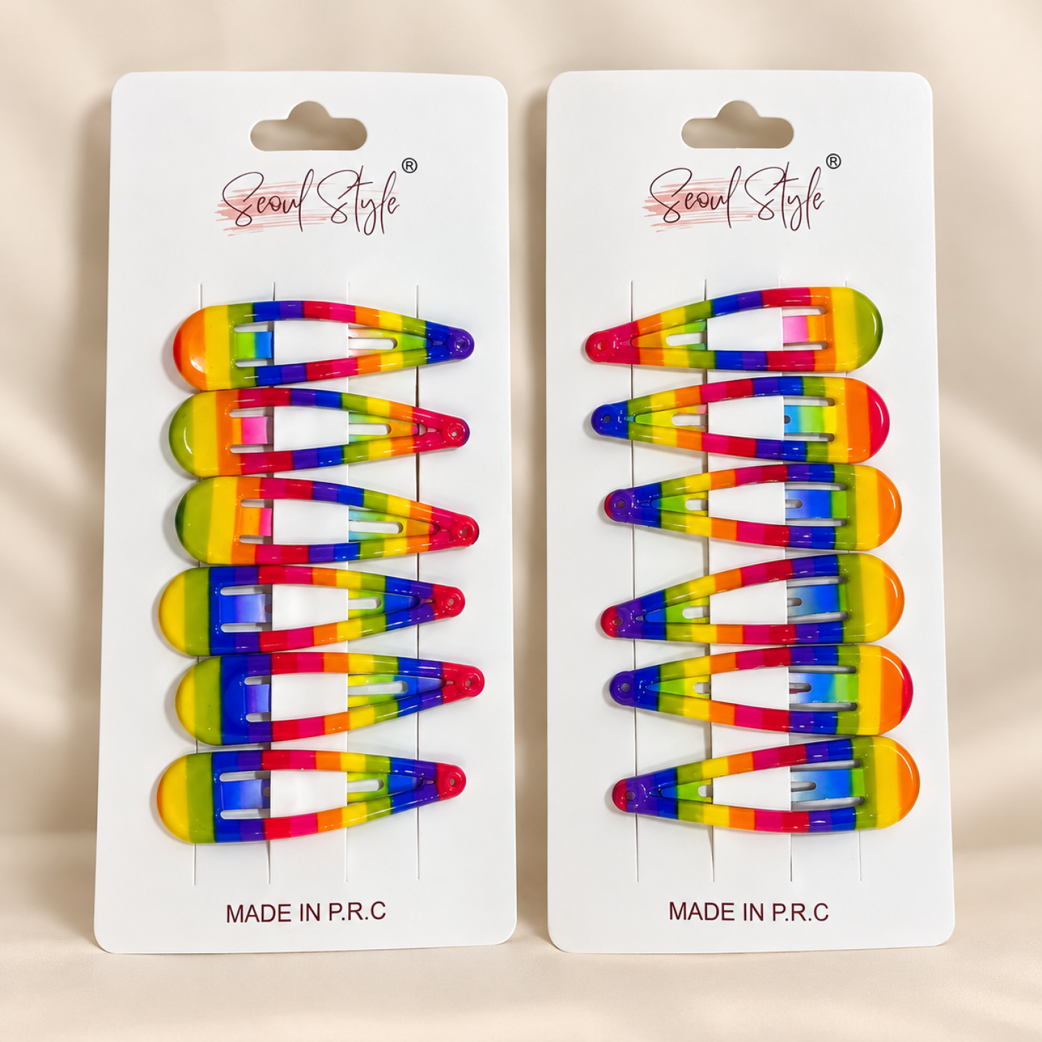 Fashion Alley Tic Tac Hair Pins For Kids Pack Of 72 PC