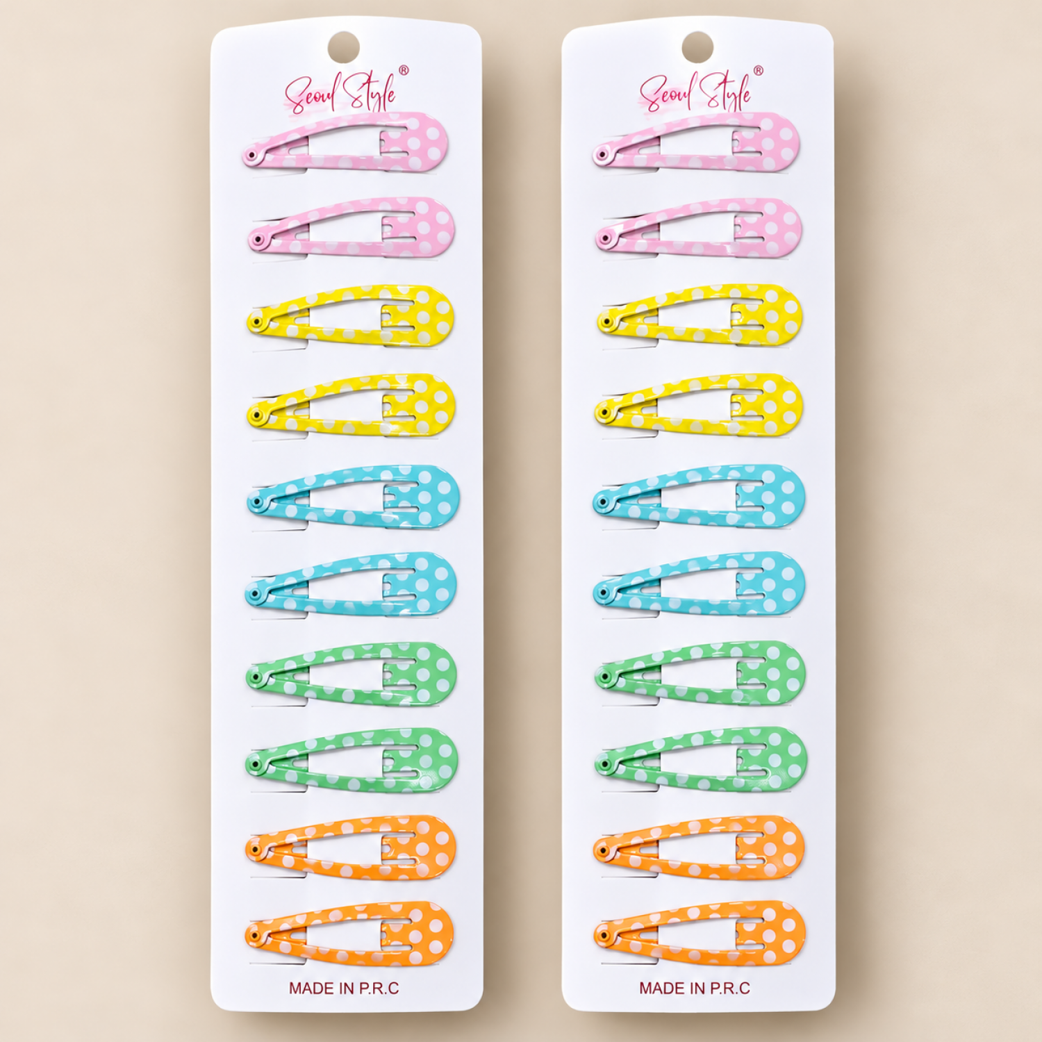 Fashion Alley tik tac pin for women pack of 12