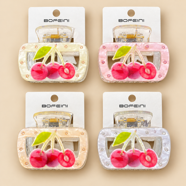Bofeini 6Cm Hair Claw For Women Pack Of 12