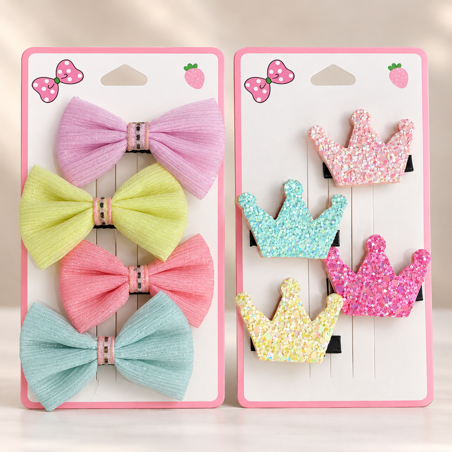 Fashion Alley Hair Pin For Kids Pack Of 12 Card