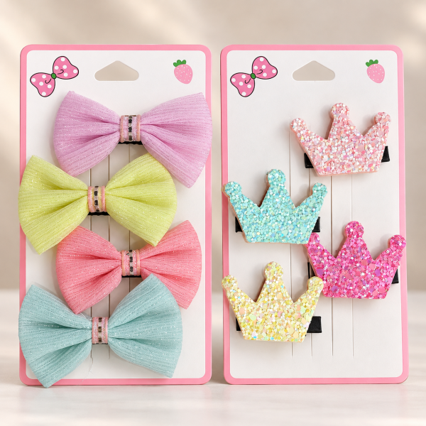 Fashion Alley Hair Pin For Kids Pack Of 12 Card