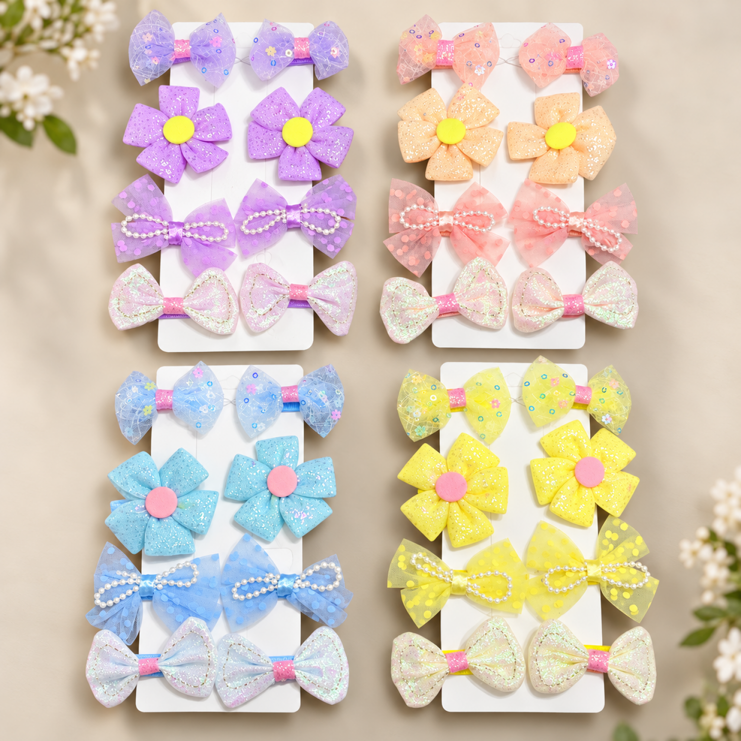 Fashion Alley colourfull Hair Pin For kids Pack Of 96 pc