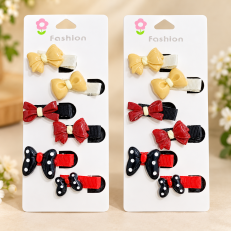 Fashion Alley bow Hair Pin For kids Pack Of 72 pc