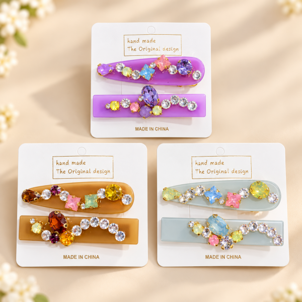 Fashion Alley stone Hair Pin For women Pack Of 24 pc