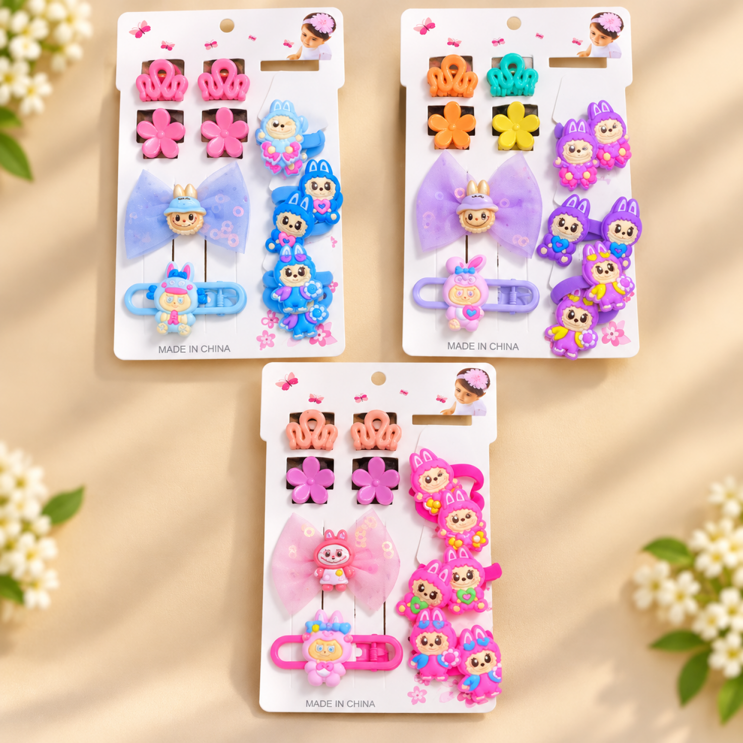 Fashion Alley gift combo Hair Pin and clutcher  For kids Pack Of 144 pc
