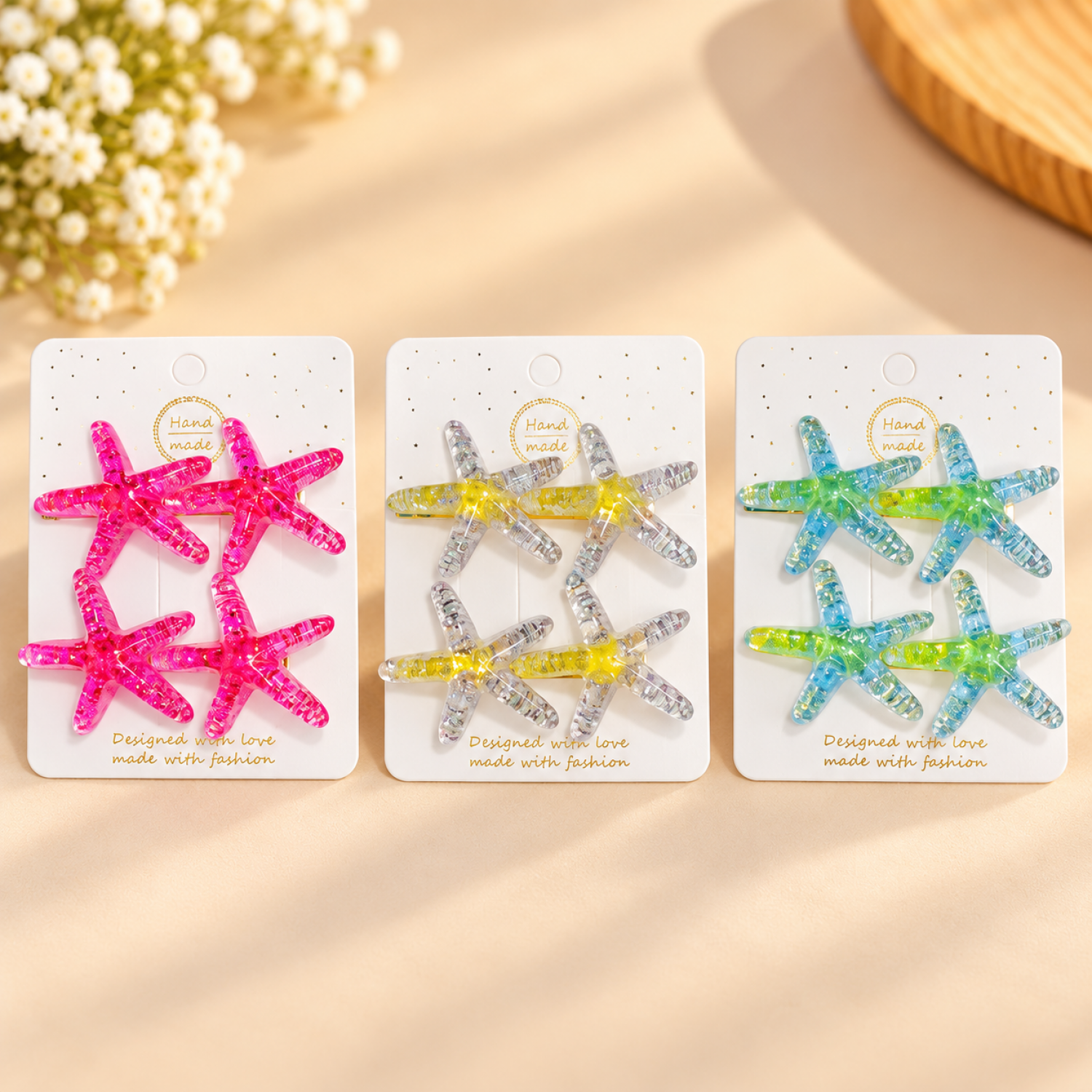 Fashion Alley star Hair Pin For women Pack Of 24 pc