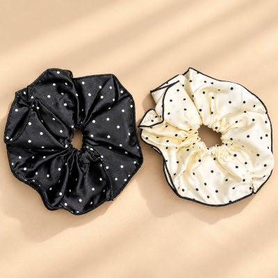 Fashion Alley Scrunchies For Women Pack Of 12 Pc