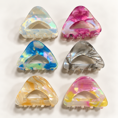 Fashion Alley 5 Cm Leidona Hair Claw For Women Pack Of 12 Pc