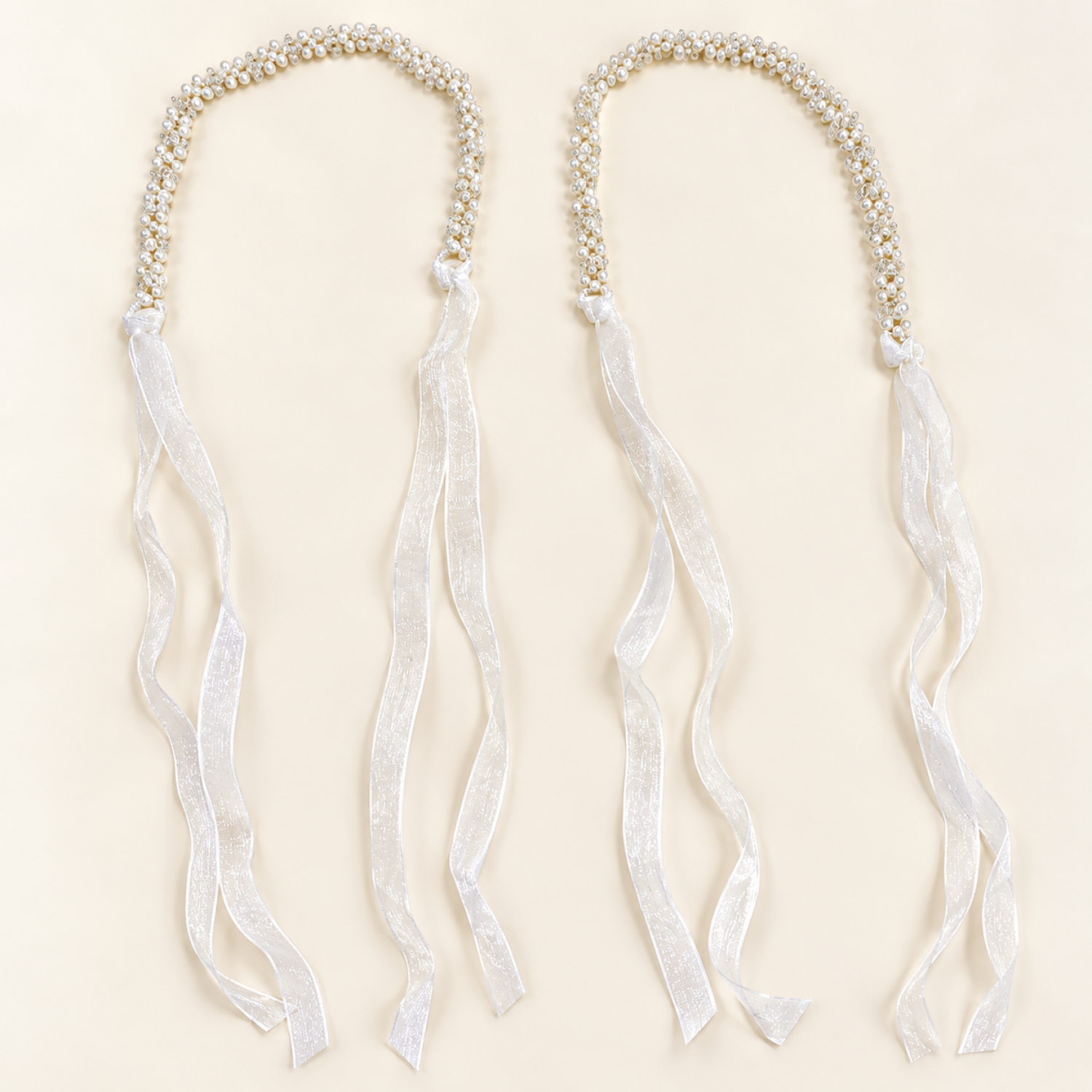 Fashion Alley White Tiara For Women Pack Of 12 Pc