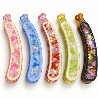 Fashion Alley 11 Cm Banana Clip For Women Pack Of 12 Pc