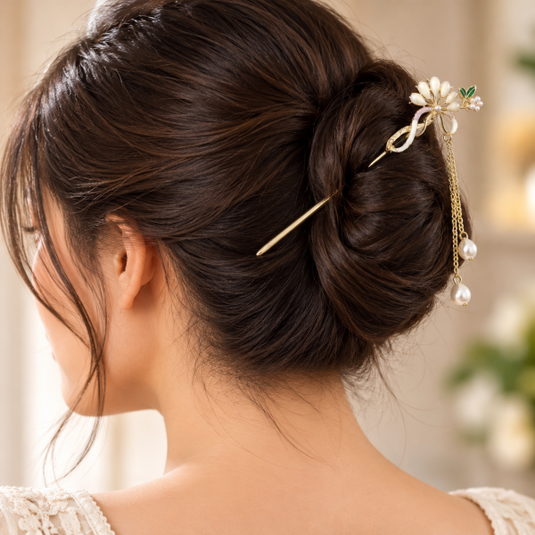 Fashion Alley Chinese Style Hair Sticks Handmade Hair Clip For Women Pack Of 12 Pc