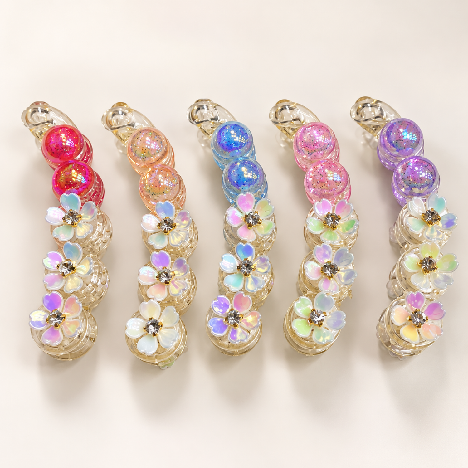 Fashion Alley 11 Cm Banana Clip For Women Pack Of 12 Pc