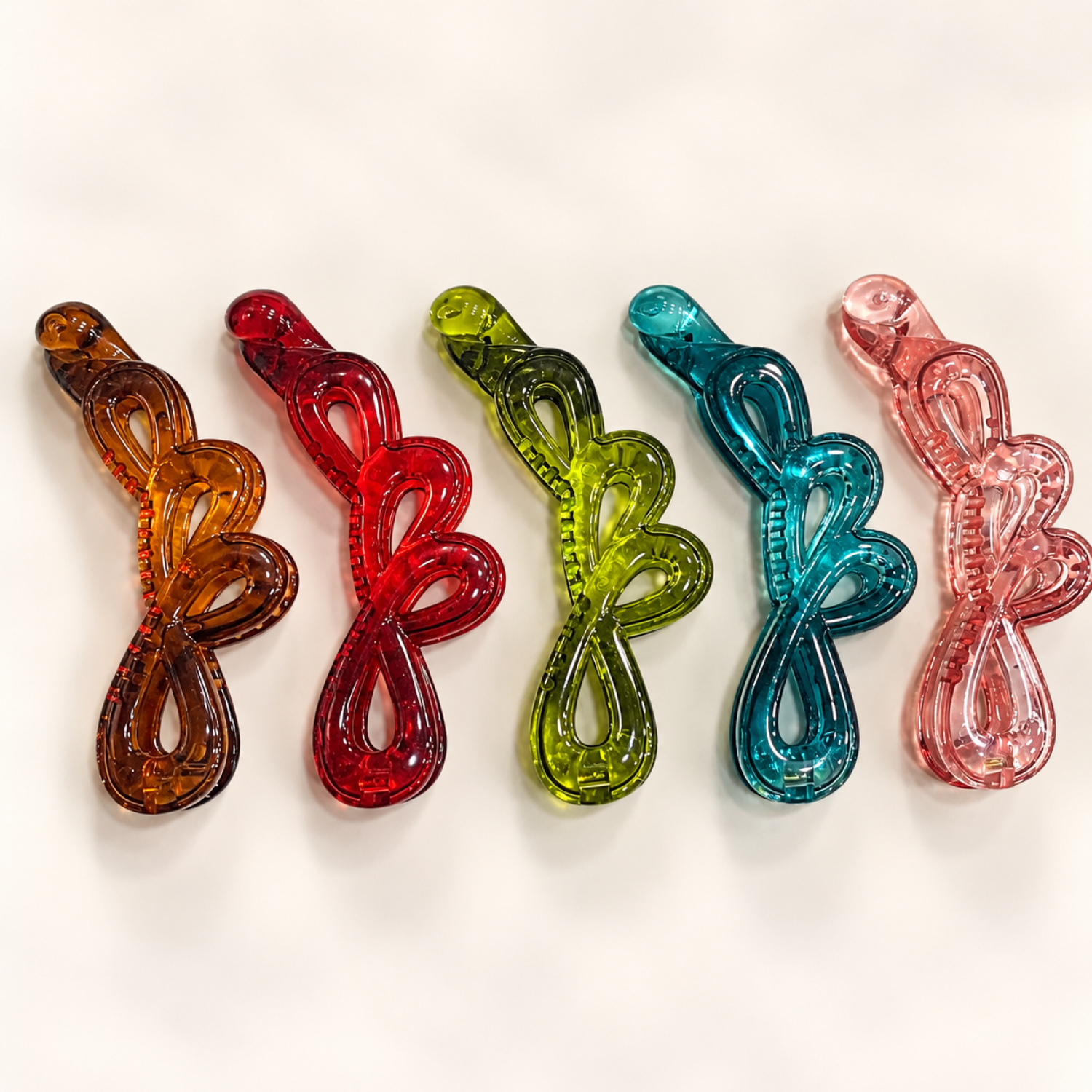 Fashion Alley 8 Cm Banana Clip For Women Pack Of 12 Pc