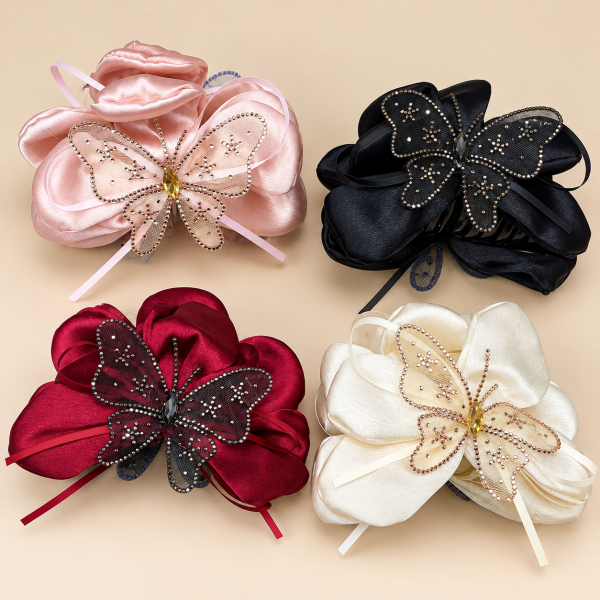 Fashion Alley 12 Cm Hair Claw For Women Pack Of 12 Pc