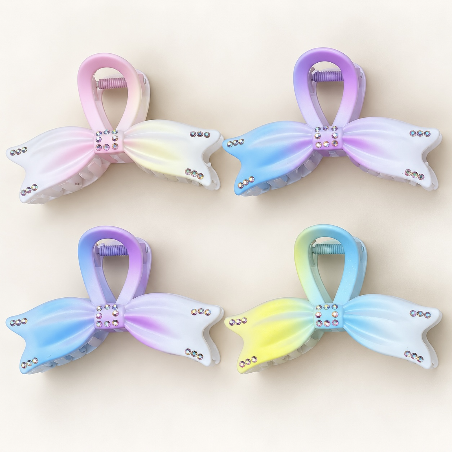 Fashion Alley 11 Cm Matt Hair Claw For Women Pack Of 12 Pc