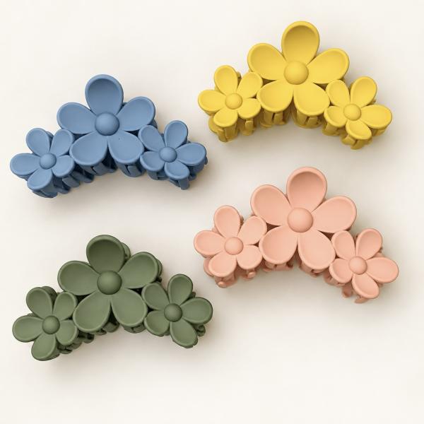 Fashion Alley 11 CM Hair Claw For Women Pack Of 10 Pc